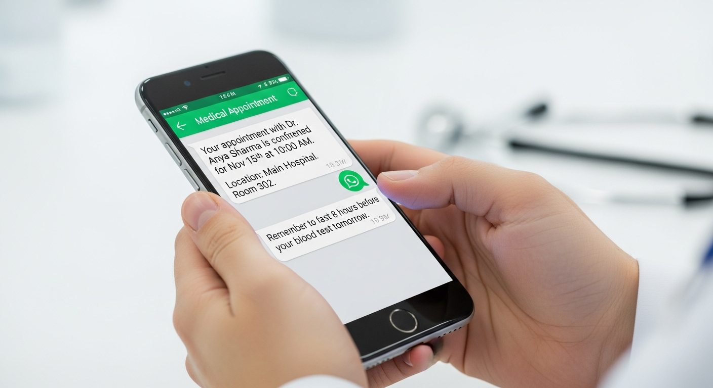 WhatsApp for Healthcare: Sending Reports and Reminders at Scale